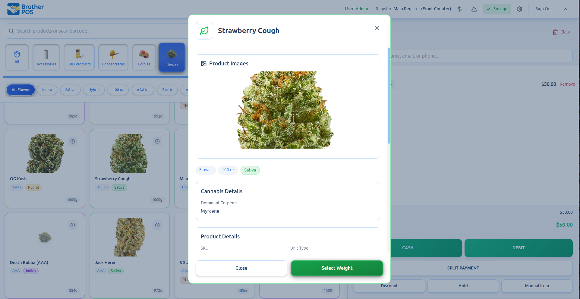 Detailed Product Information in POS